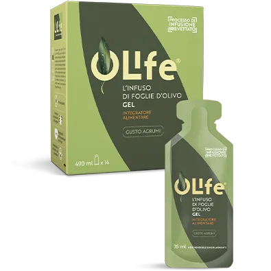  OLife® Желе с OLIVUM® — 490 мл · 14 пакетиков по 35 мл · цитрусовый вкус