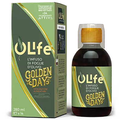 OLife® GOLDEN DAY — 14 × 280 мл — 34 нутриента + OLIVUM®